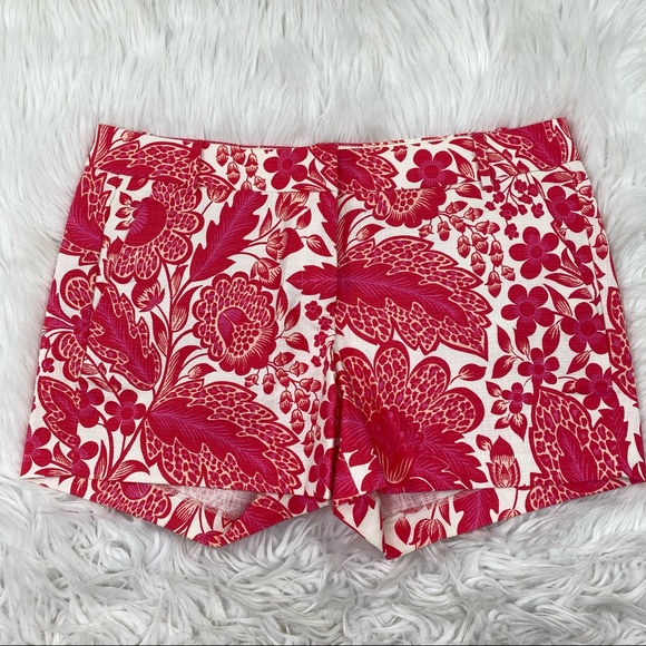 J. Crew 3" Flat Front Shorts Pink Size 8 A3801 - Picture 1 of 7